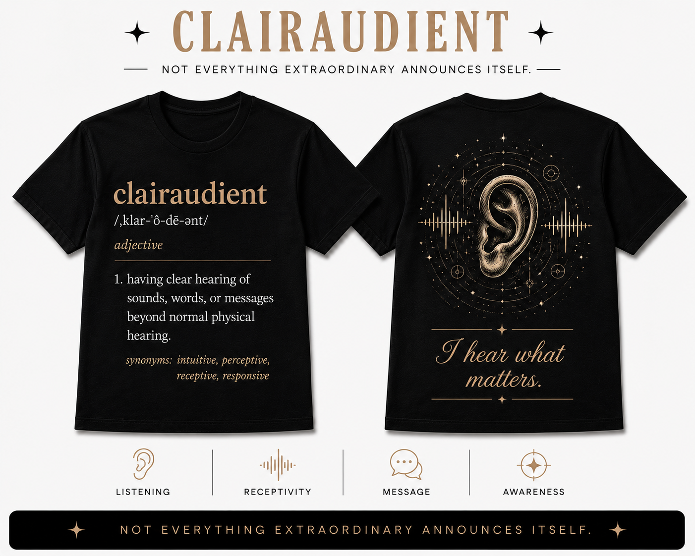 Clairaudient Tee