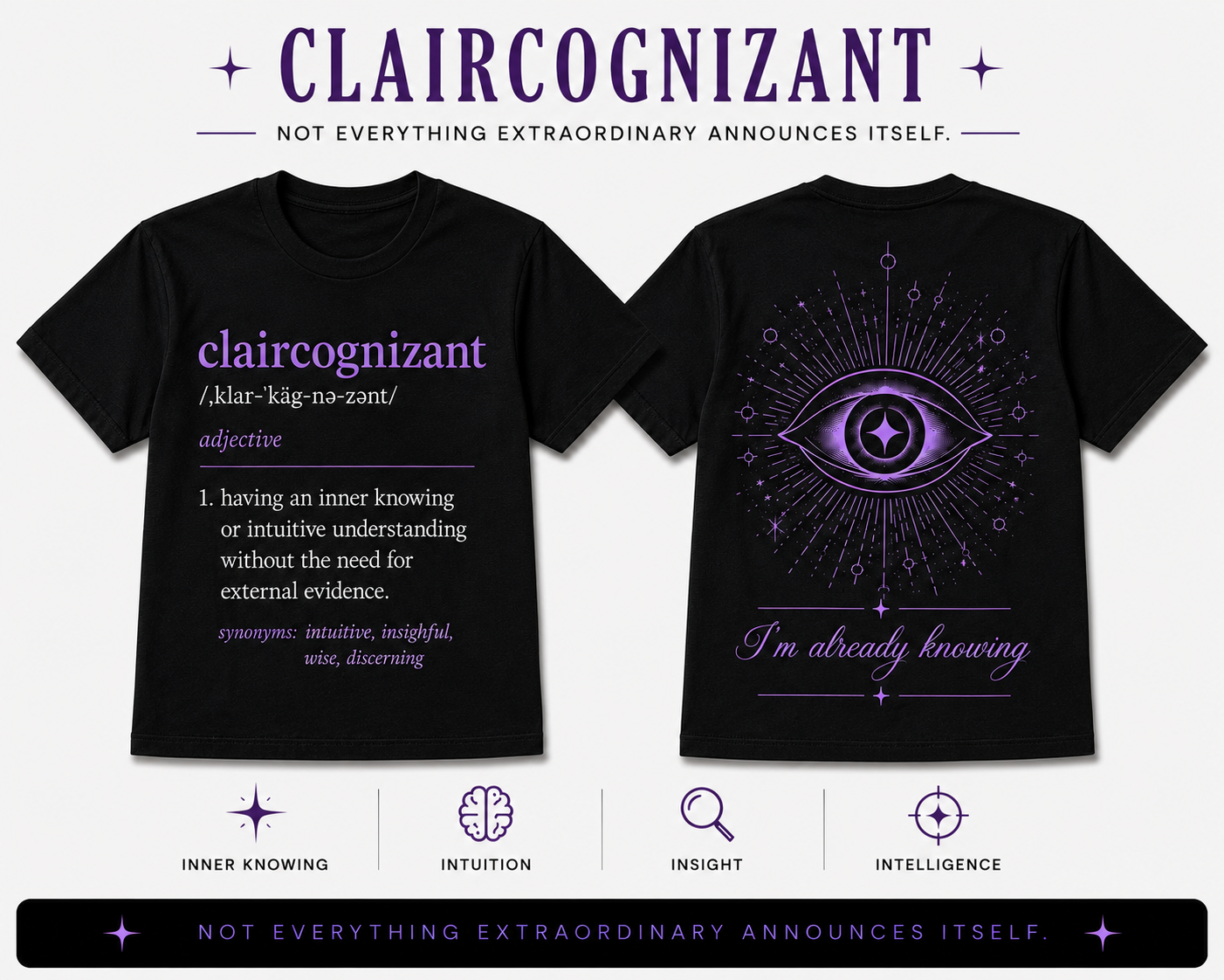 Claircognizant Tee