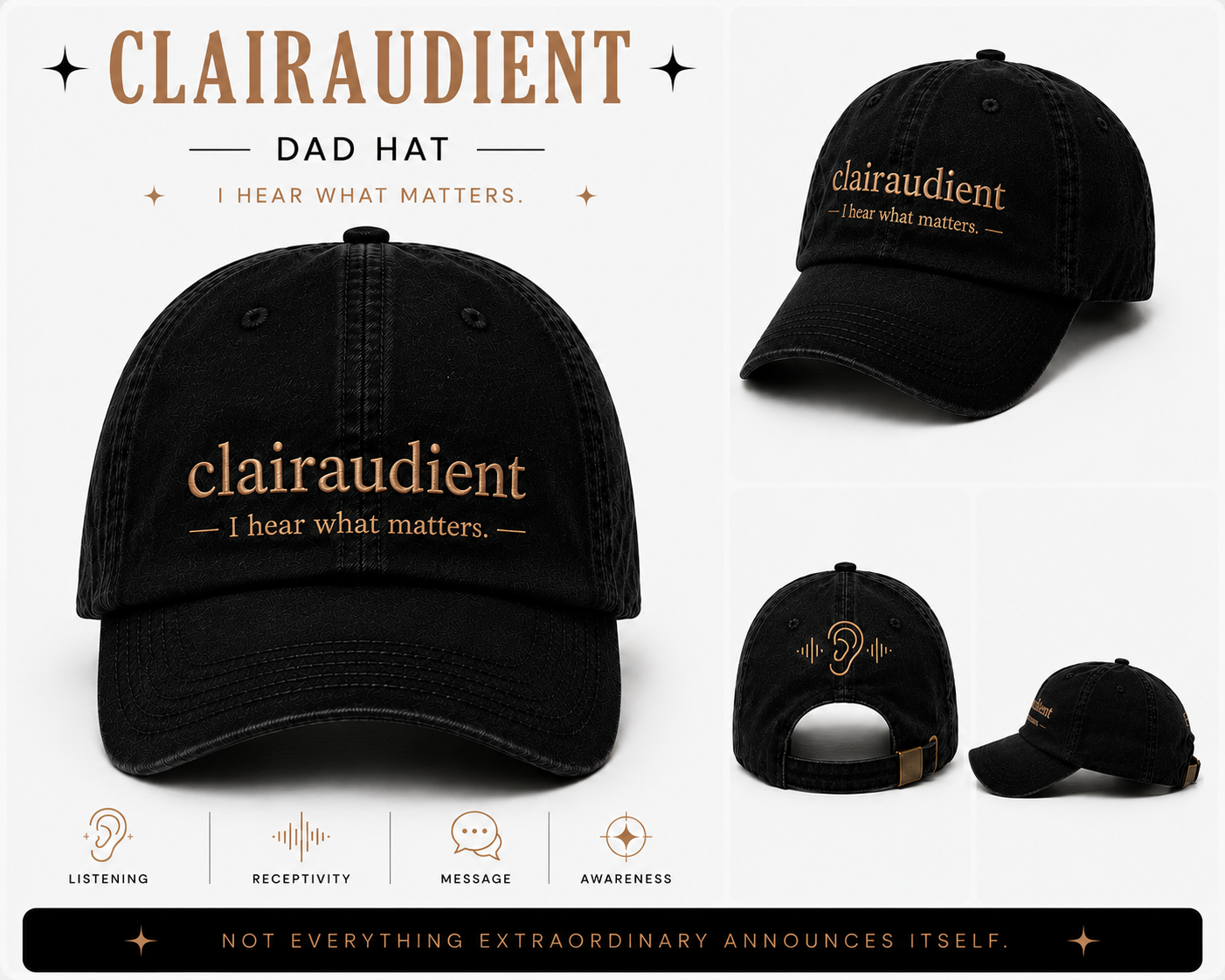 Clairaudient Dad Hat