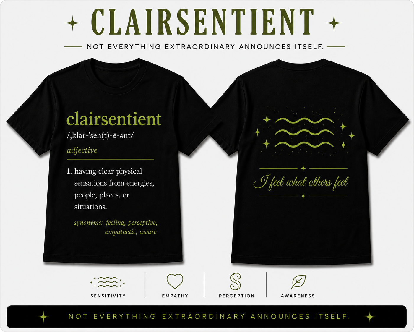 Clairsentient Tee