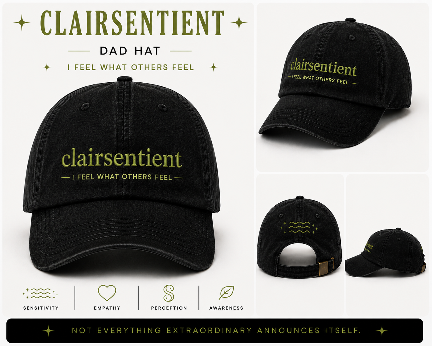 Clairsentient Dad Hat